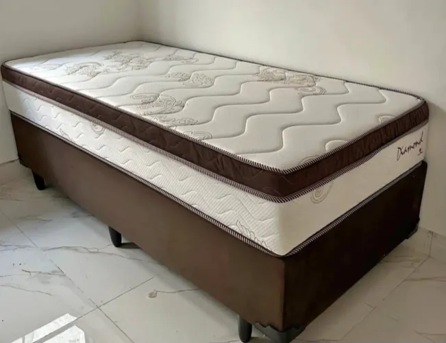 Cama Box Solteiro Diamond