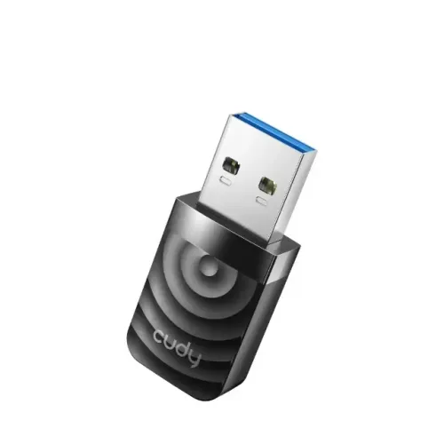 Adaptador Wi-Fi USB 3.0 Cudy WU1300S AC1300 Dual Band 5GHz 867Mbps 2.4GHz 400Mbps - WZetta
