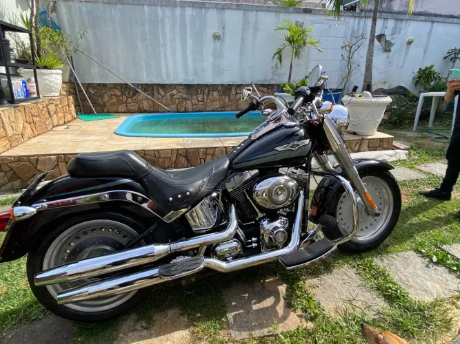 Vendo Harley FAT BOY A/C Trocas /oferta
