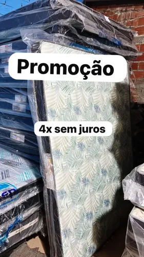 Cama box colchão d20 novo