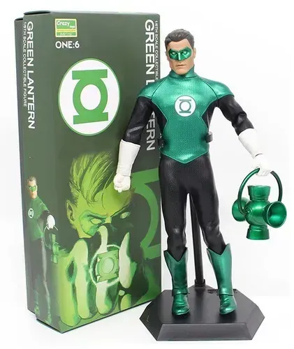 Figura lanterna verde 1/6 30cm lacrado "LEIA A DESCRIÇÃO"
