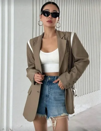 Blazer alfaiataria feminino
