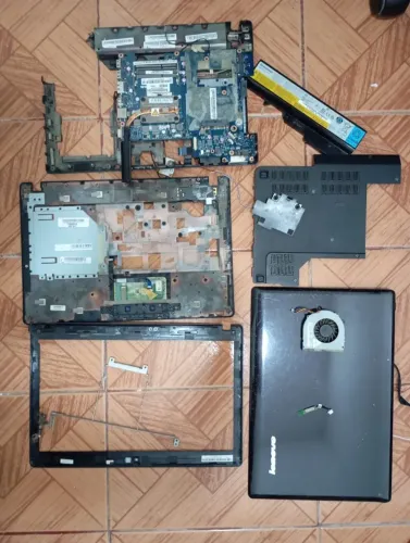 Notebook Lenovo G470 G475 Preto (Kit Carcaça)