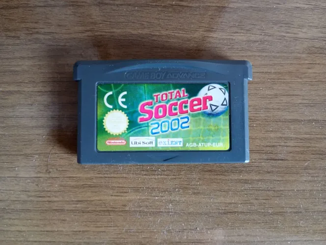 Cartucho para gba total soccer 2002