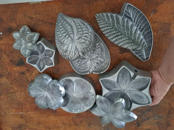 Moldes para Flores e Folhas em e.v.a