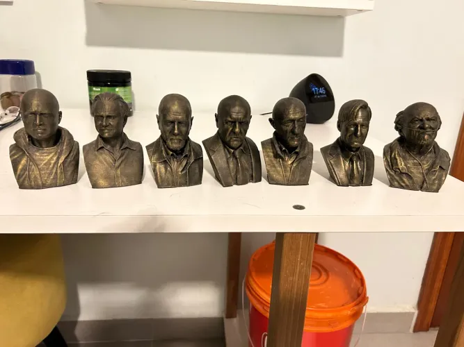 7 Bustos Breaking Bad - Walter White, Saul Goodman etc