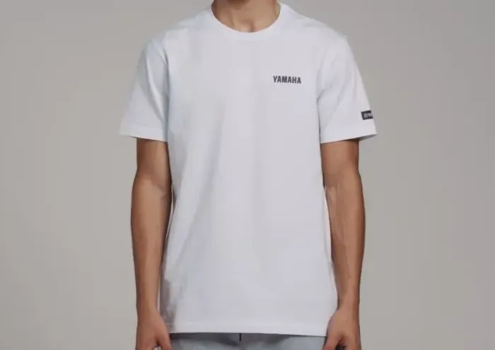 CAMISA BRANCA YAMAHA
