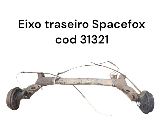 Eixo Traseiro Spacefox - Peça Automotiva