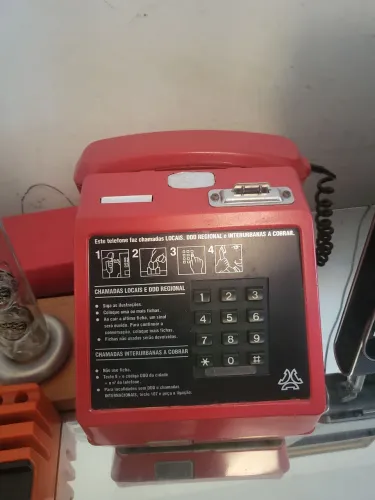 TELEFONE ANTIGO DE FICHA RETRÔ 