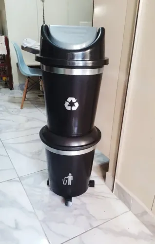 Lixeira Dupla Cozinha