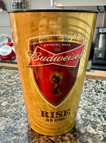 Copo Copa do Mundo 2014 - Budweiser Colecionador