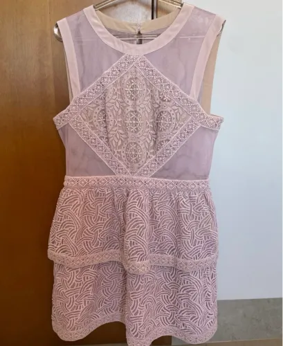 Vestido de Festa Curto - Rosa