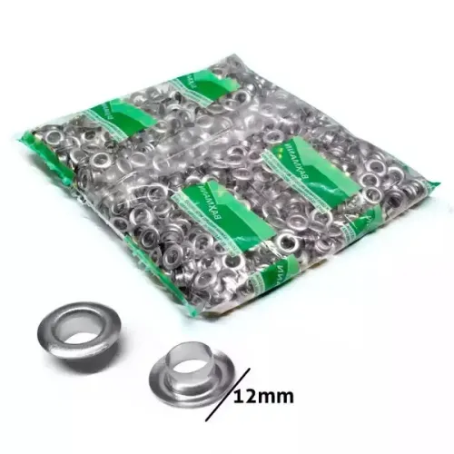 Ilhós de Ferro Niquelado FN Baxmann nº50 - 1000un