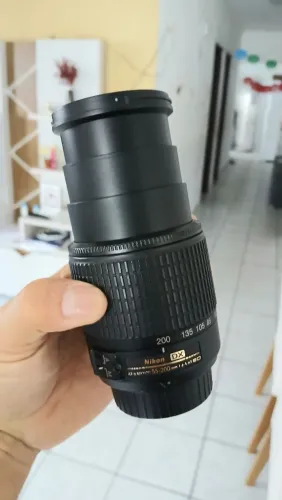 Lente objetiva Nikon 55-200mm