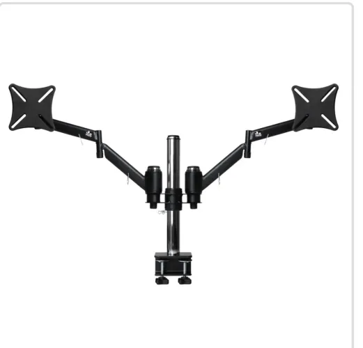 Suporte para 2 monitores LCD padrão VESA de 50 a 100 mm