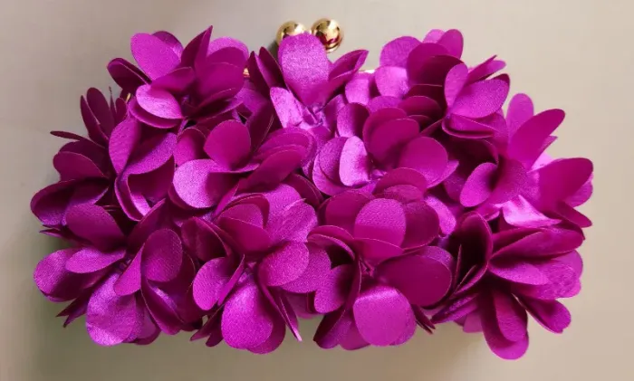Bolsa de mão Clutch Festa Casamento Madrinha Flores 