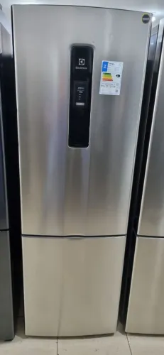 Geladeira Electrolux Prata Inverse / Semi Nova