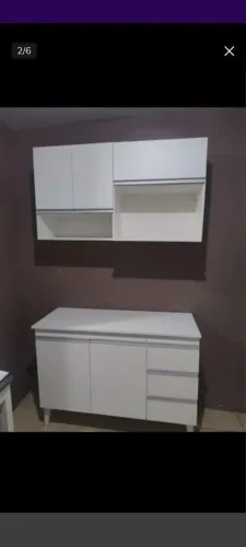 Armário de Cozinha + balcão de cozinha - Novo