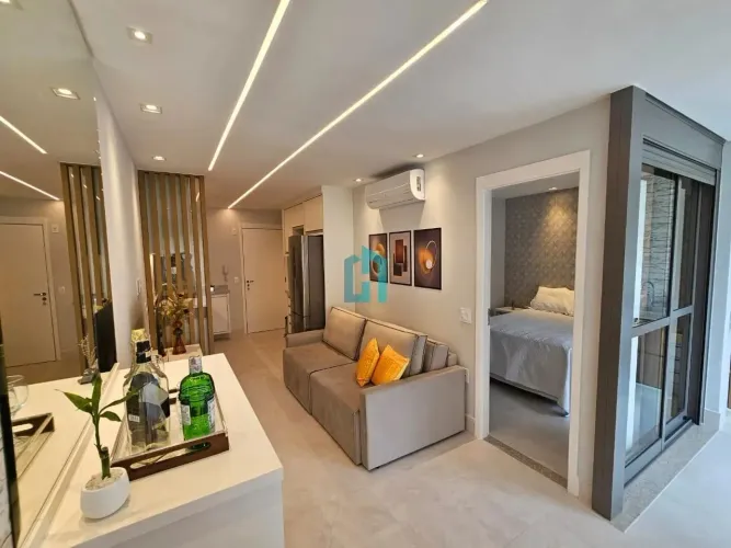 Apartamento mobiliado para venda no Jardins com 1 dormitório