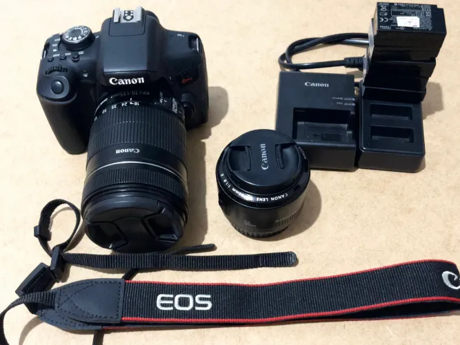kit completo camera canon t6i
