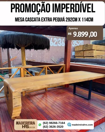Mesa Cascata 3 Metros Apenas R$8.499,00