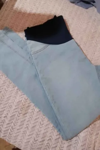 Calça jeans gestante