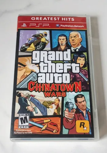 Jogo GTA "Grand Theft Auto - Chinatown Wars" PSP 