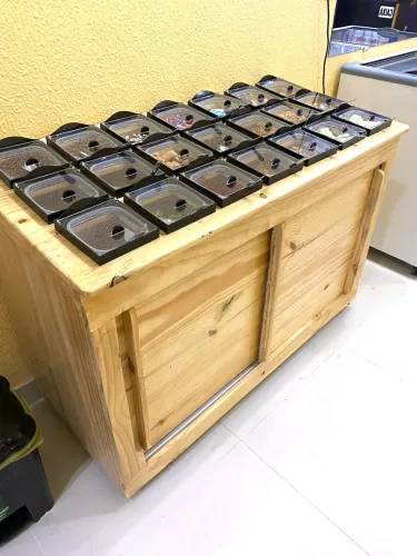 Balcão mix para açaiteria 21 opções 