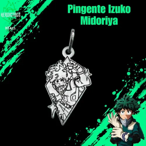 Pingente Izuku Midoriya - My Hero Academia