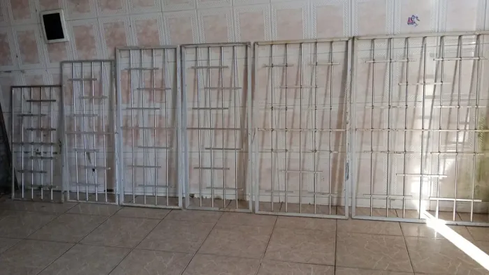 Grade alumínio para proteção de janela