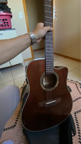 Violão Strinberg DD1 Aço elétrico com afinador e efeitos C/Bag