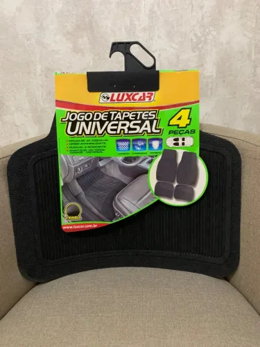 (NOVO!!!) Jogo de Tapete Universal Para Carro (02 Peças)