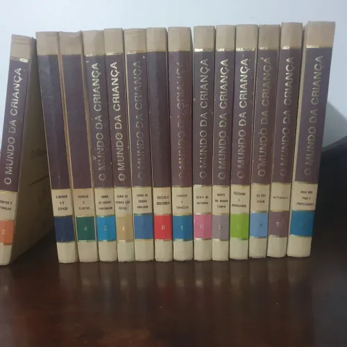 Obra completa. 1972- O mundo das crianças.  Coleção capa dura. 