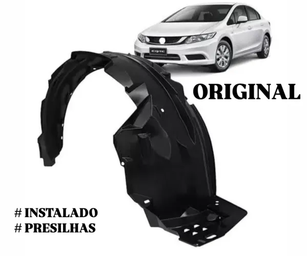 Para-barro Dianteiro Honda Civic Original Ano 12/16