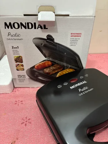 Sanduicheira Grill Lanche Chapa