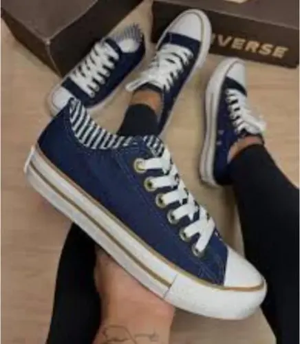 38 Tênis cor jeans ALL star 