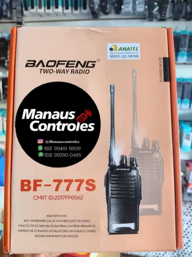 Par de rádio comunicador 