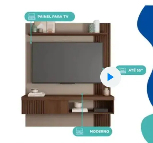 Painel de parede conservado