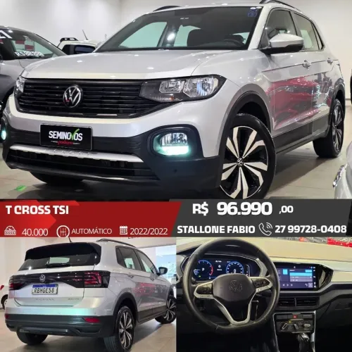 Volkswagen T-Cross 1.0 TSI Flex 12V 5P Aut. 2022