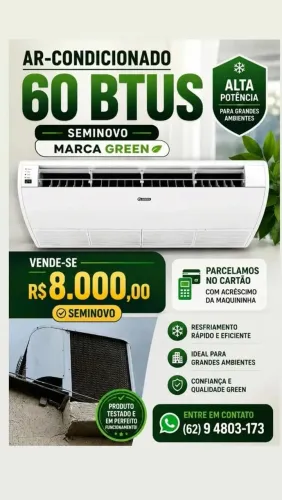 Ar Condicionado 60btus Marca Green