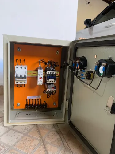 Painel de comando bomba poço artesiano TRIFÁSICO 220 volts