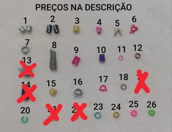 Pulseiras, brincos e colares Monster High (LEIA A DESCRIÇÃO)