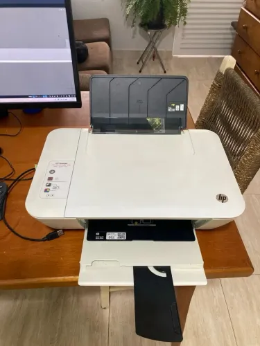 Impressora copiadora HP com cartuchos novos
