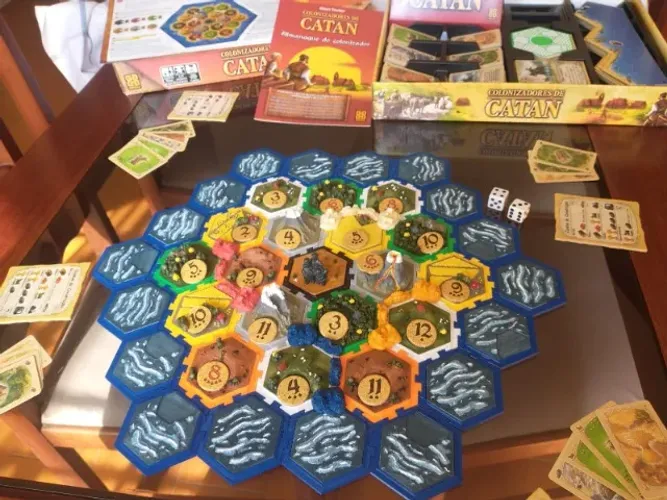 Catan Peças 3D
