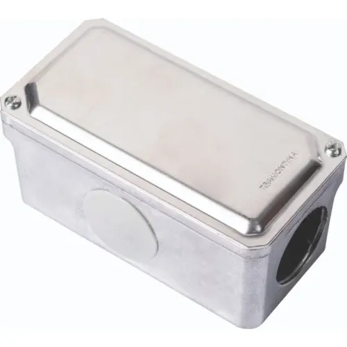 Condulete Múltiplo 1" Tramontina Tipo X com Tampa sem Pintura - UNIDADE