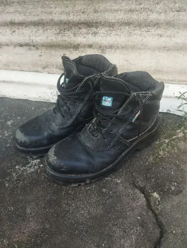 Bota Composite Nº41 Cadarço Bico Aço