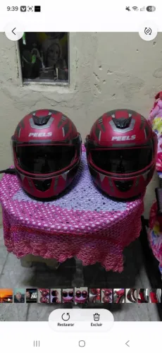 Vende-se 2 capacete Robocop