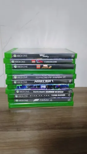 11 jogos de Xbox one mídia física 