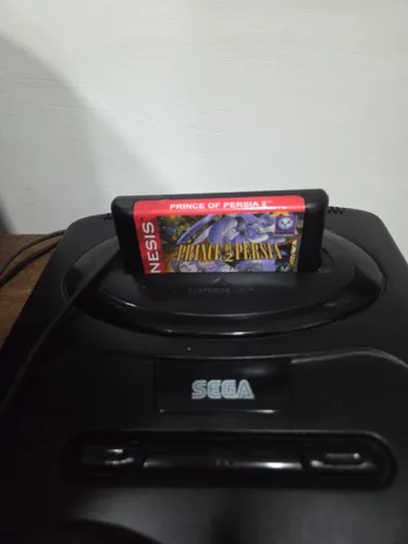 Mega drive 3 + 2 controles e 2 fitas