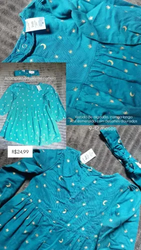 Vestido infantil 